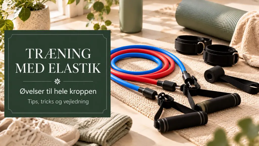træning med elastikker