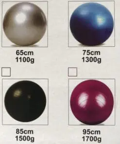Træningsbold / Siddebold 65 cm. med Anti Burst – Kvalitet for pengene