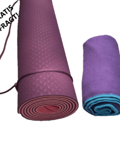 Yogasæt Lilla – Sæt til yoga og pilates