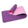 Yogamåtte TPE 2 lag – 6 mm – Lilla/Pink