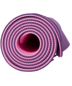 Yogamåtte TPE 2 lag – 6 mm – Lilla/Pink