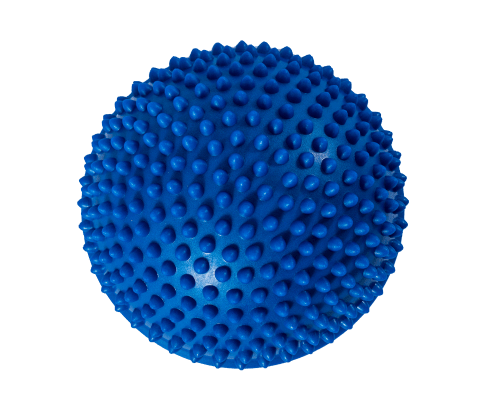 Balance Pindsvin / balancepude med massageknopper halvbold 16 cm