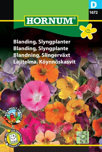 Slyngplanter blanding – Blomsterfrø