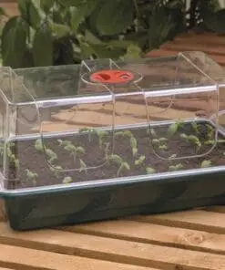 Minidrivhus med ventilation