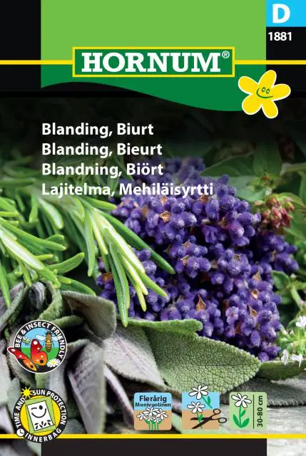 Biurt – Krydderurter blanding – frø