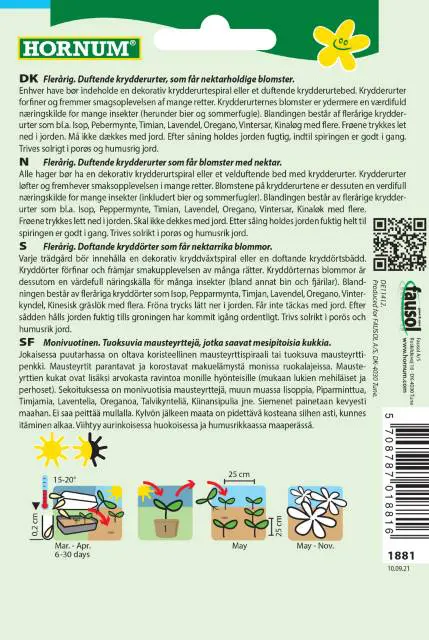 Biurt – Krydderurter blanding – frø