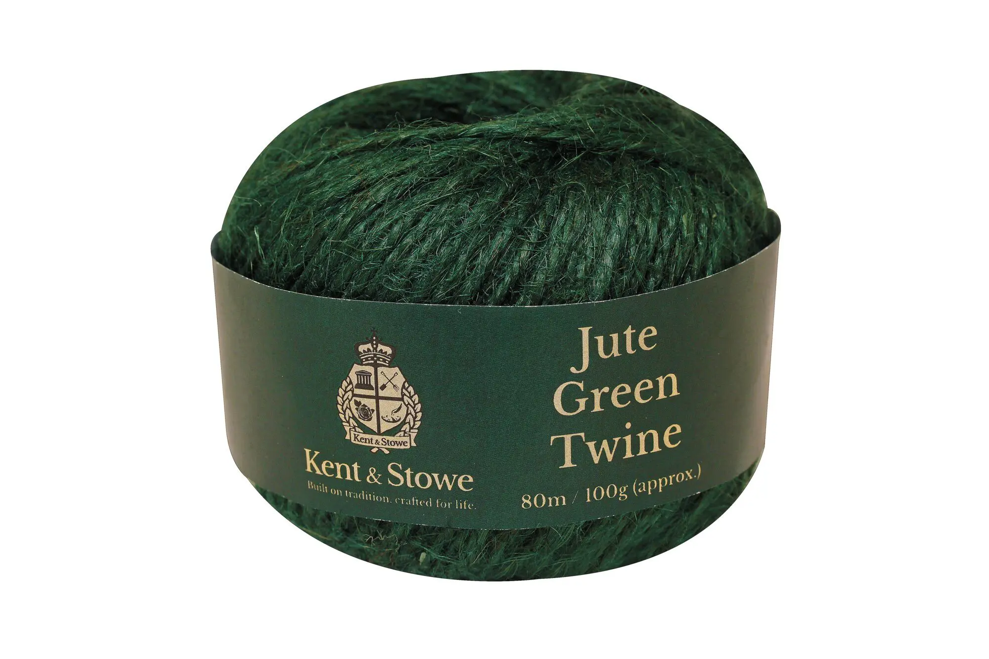 Jutegarn Grøn – Jutesnor til opbinding. 80 meter – ca. 100 Gram