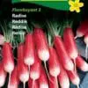 Radiser – “Flamboyant” Hurtigtvoksende aflang radise med mild smag – Radise frø – Grøntsagsfrø