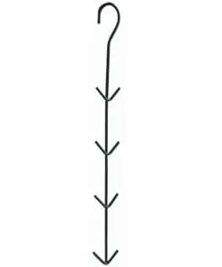 Mejseboldeholder med 8 kroge. Metal mejseboldeholder.