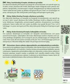 Blomsterfrø krukkeblanding – Perfekt til krukker, altankasser, ampler mv. – Blomsterfrø