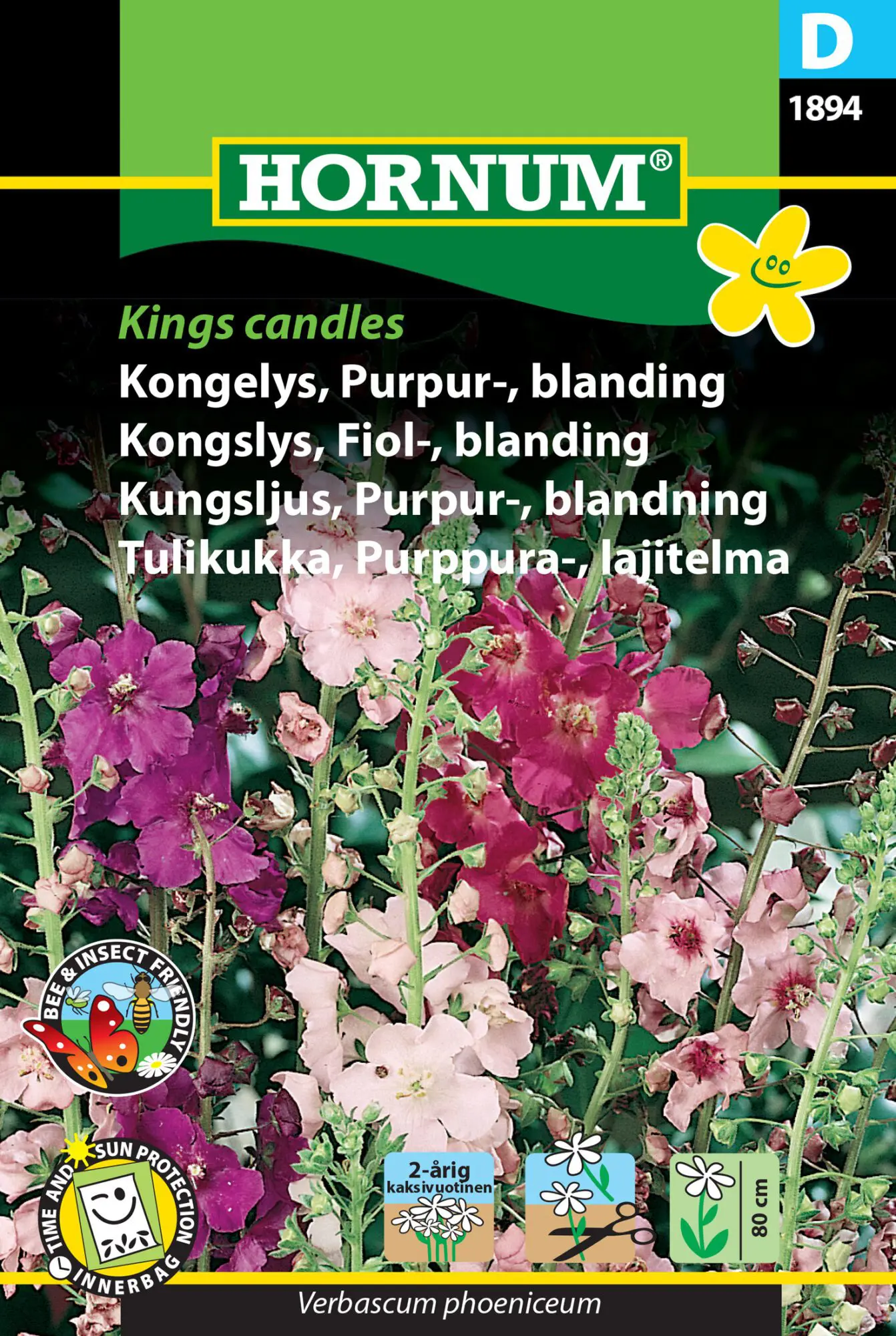 Kongelys purpur blanding – Nem og bivenlig – Blomsterfrø