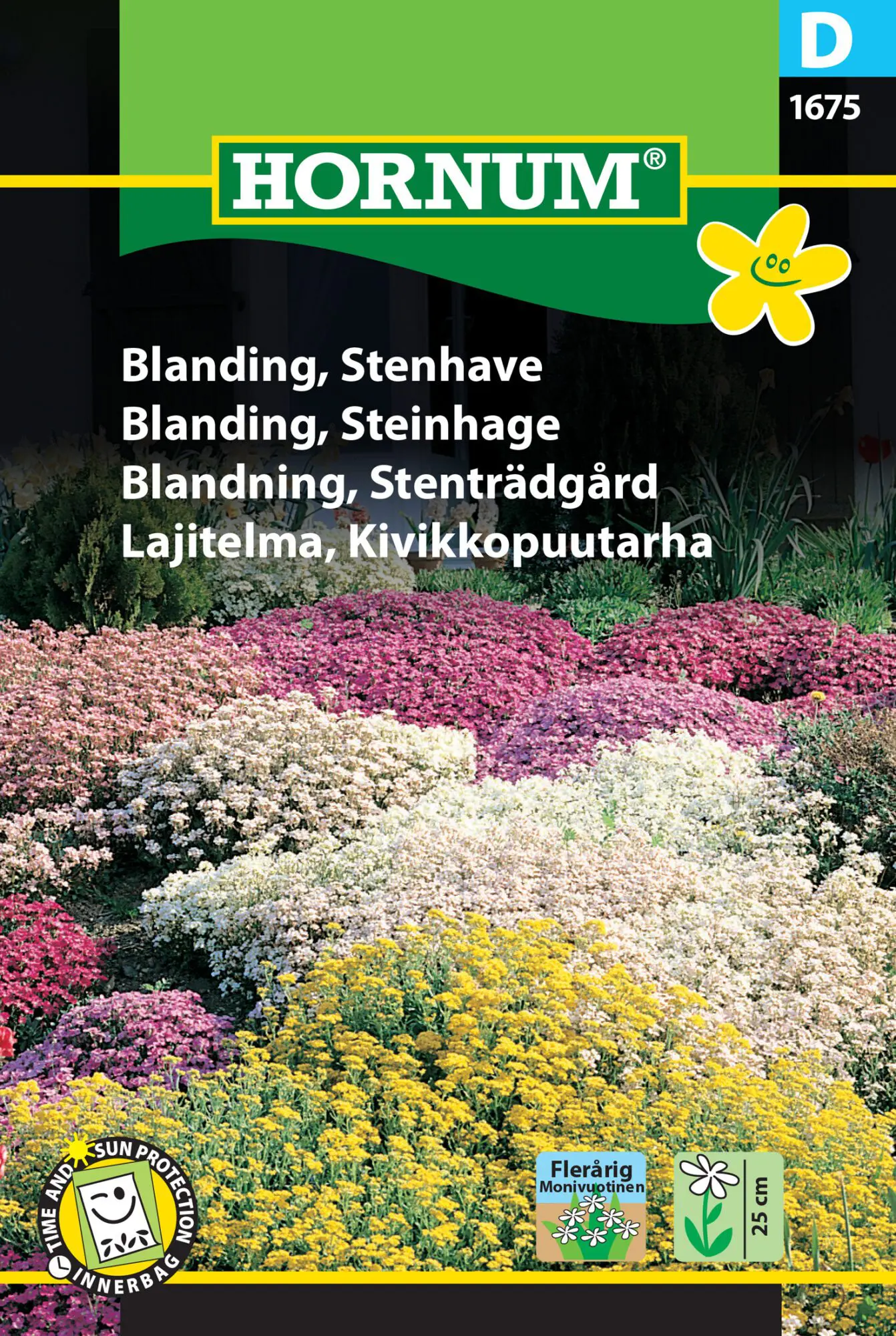 Stenhave blanding – Flerårig blomsterglæde – Blomsterfrø