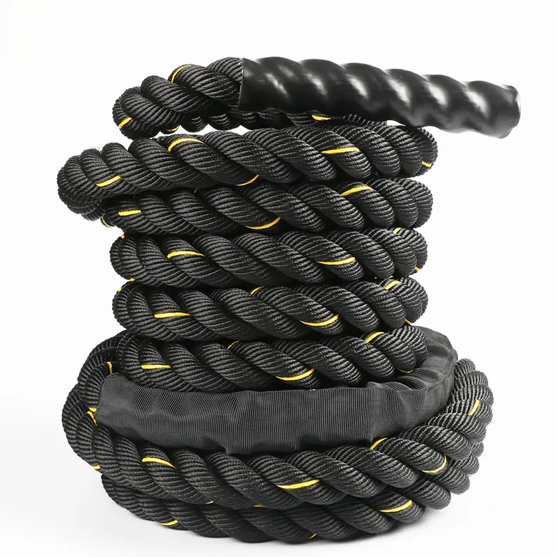 Battlerope 12 meter – Ø50 mm. Effektiv styrketræning og konditionstræning.