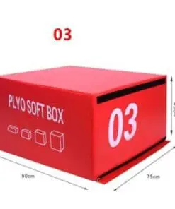 Plyo Soft Box / Jump box Nr. 3 – 90x75x45 cm.