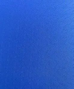 Stor Træningsmåtte XL 100 X 200 Cm. Blå Stabil TPE med høj densitet 1,5 cm. tyk.