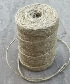 Opbindingssnor natur Jutesnor – Flot rustik kvalitet. Rulle med ca. 100 meter / 200 Gram
