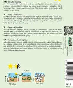 Blomsterkarse blanding “Night and Day” – Blomsterfrø