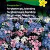 Forglemmigej blanding – Smukke sarte farver – Blomsterfrø