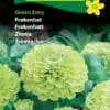 Frøkenhat Limegrøn – Green Envy – Usædvanlig farve – Blomsterfrø