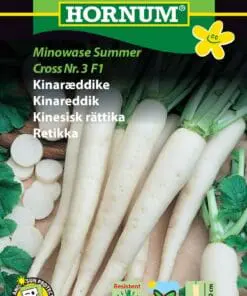 Kinaræddike frø – “Minowase S.C. F1” – Grøntsagsfrø