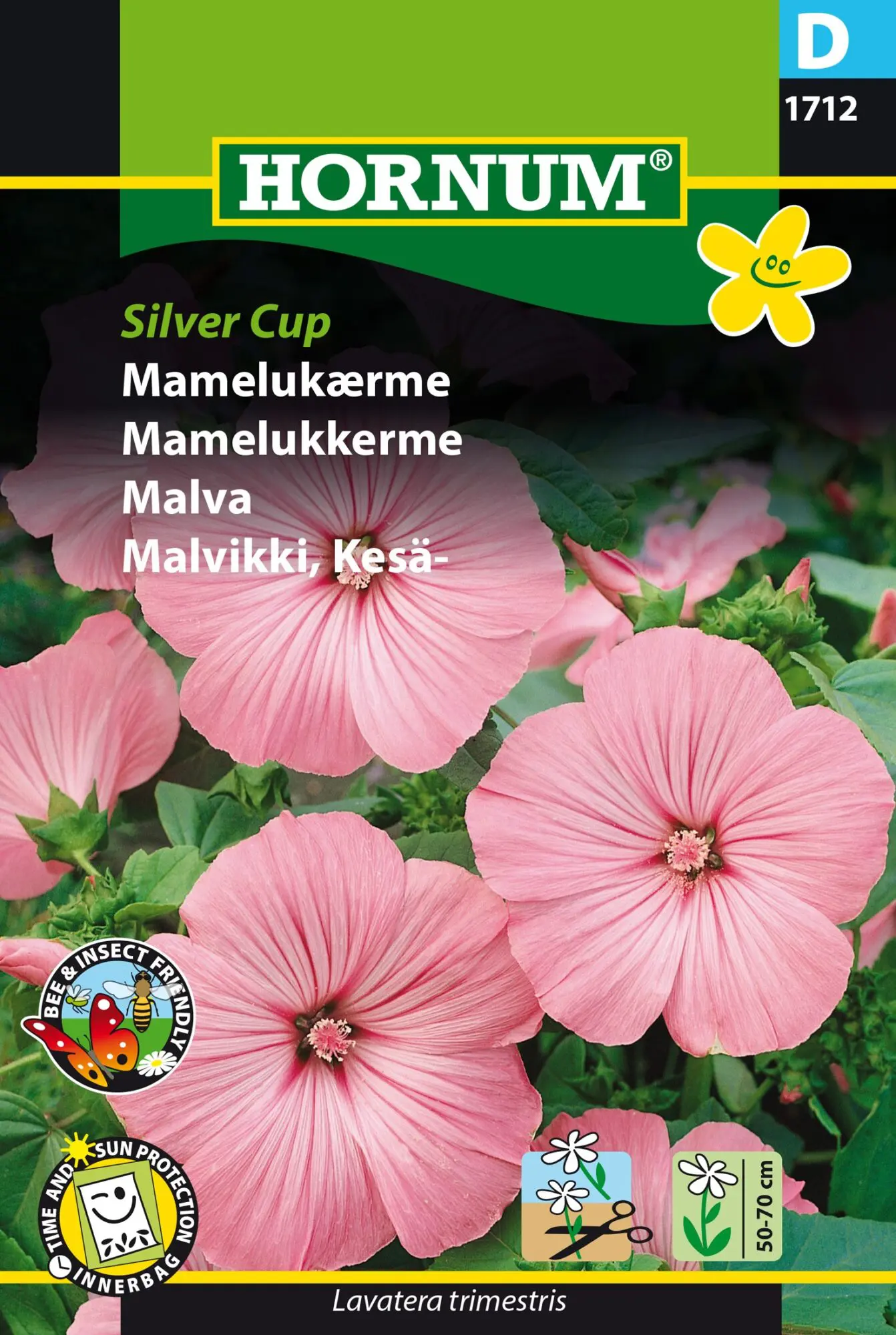 Mamelukærme Silver Cup – Lyserød mamelukærme – Blomsterfrø