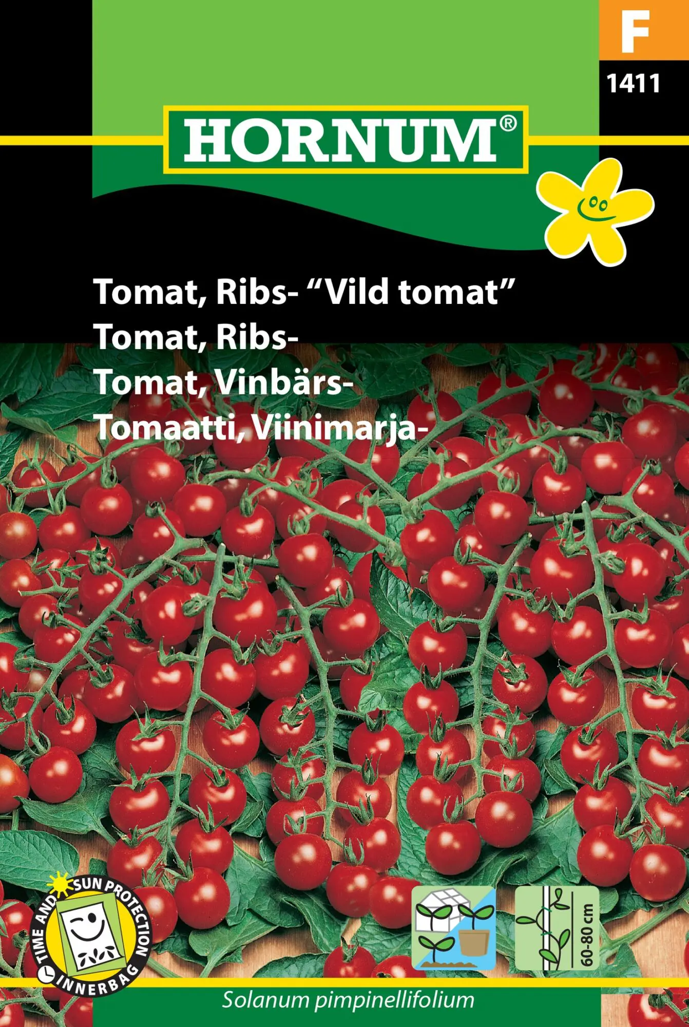 Ribs tomat frø – Små delikate tomater – Grøntsagsfrø