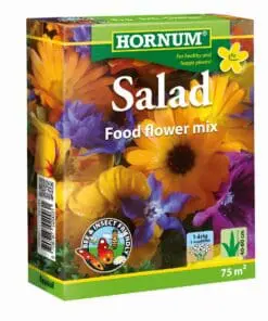 Blomster blanding salat – Spiselige blomster – Blomsterfrø til 75m2