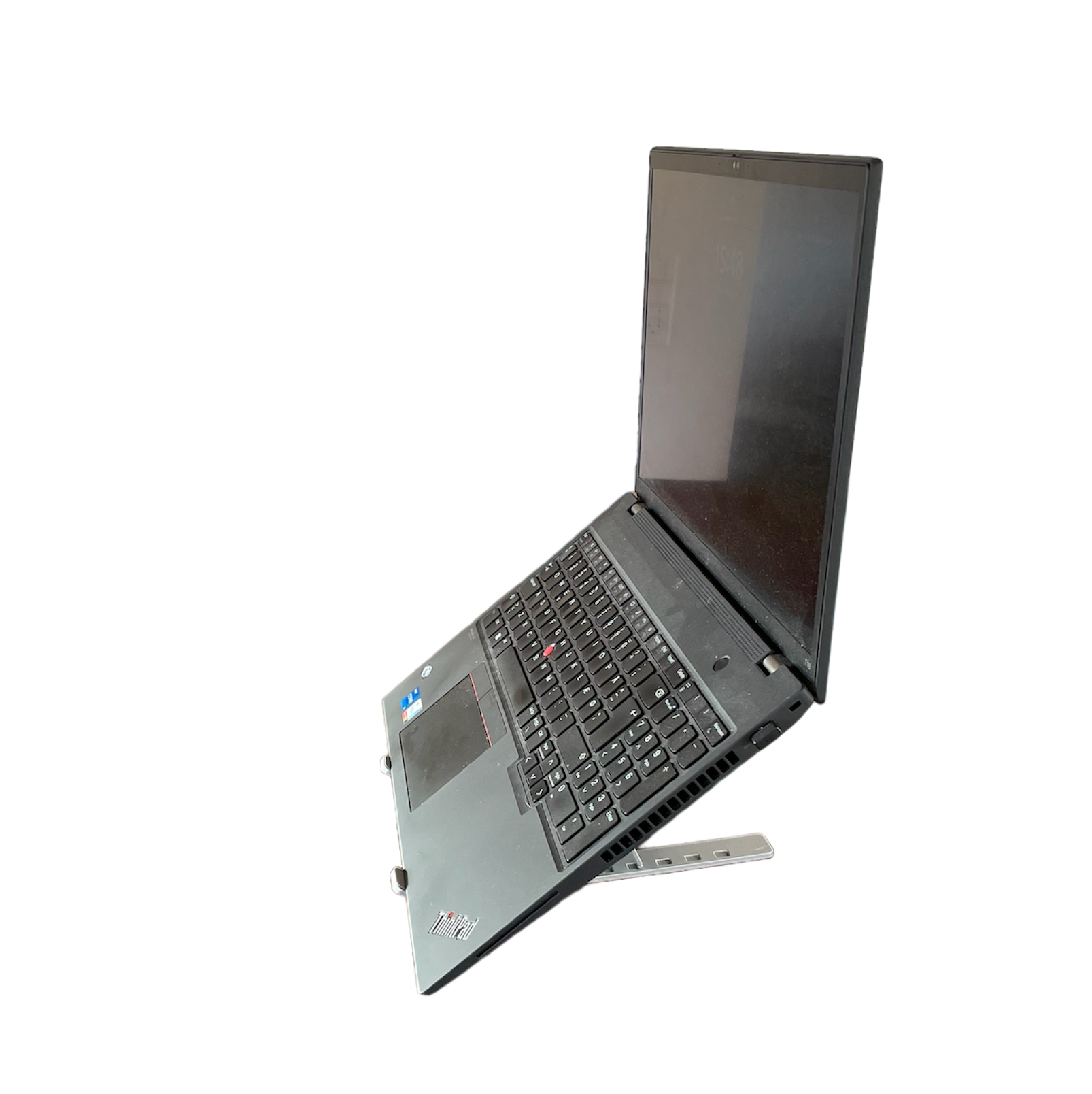 Laptop-holder – Sammenklappelig med 6 forskellige højdeindstillinger. Skridsikker.