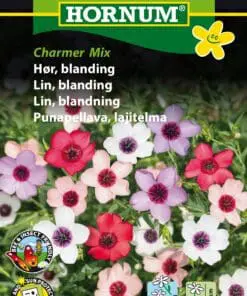 Hør frø blanding “Charmer Mix” – Blomsterfrø til haven.