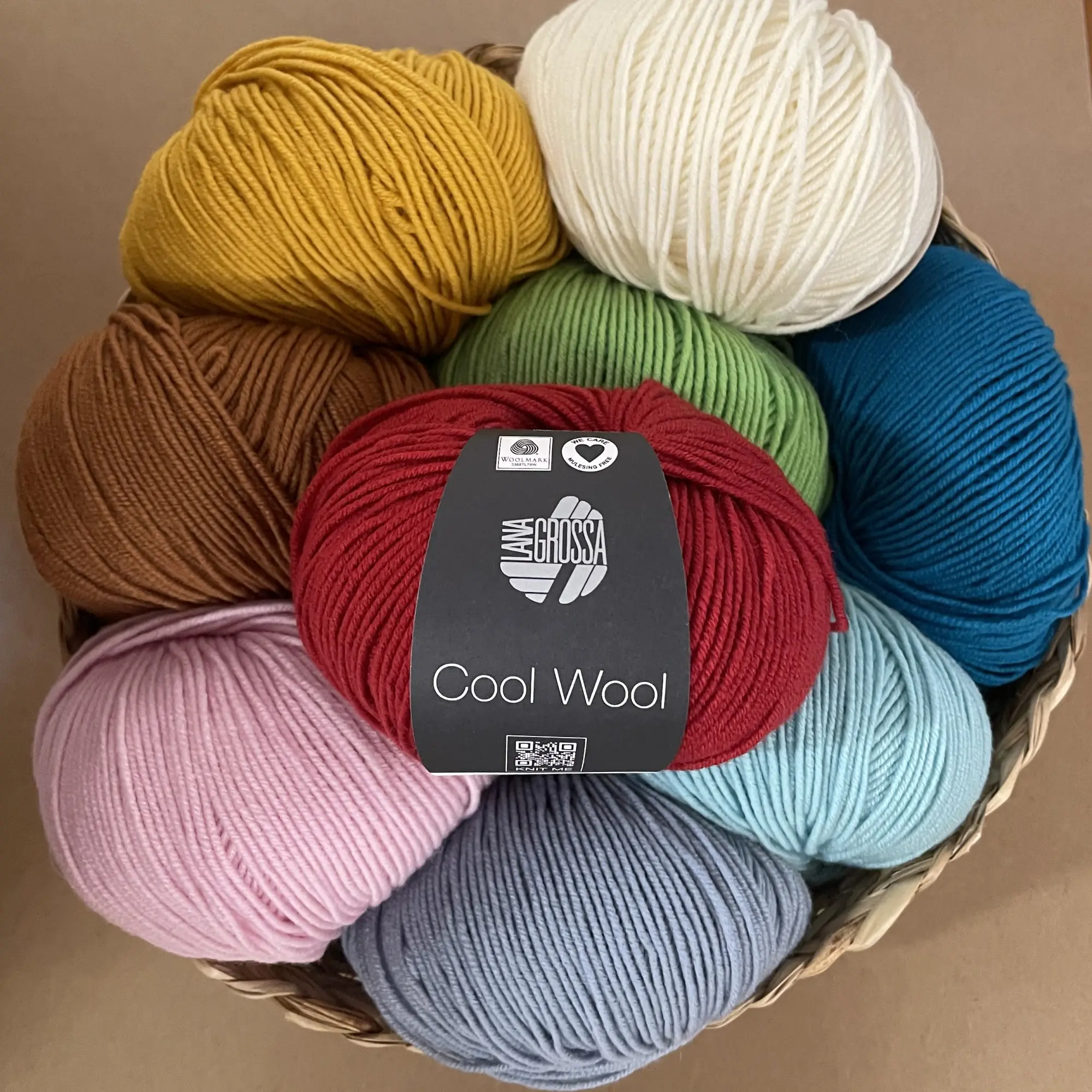 Lana Grossa Cool Wool Garn – 100% ekstrafin merinould