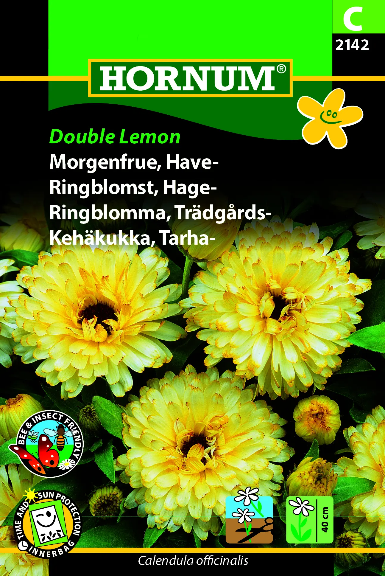 Morgenfrue frø “Double Lemon” blomsterfrø