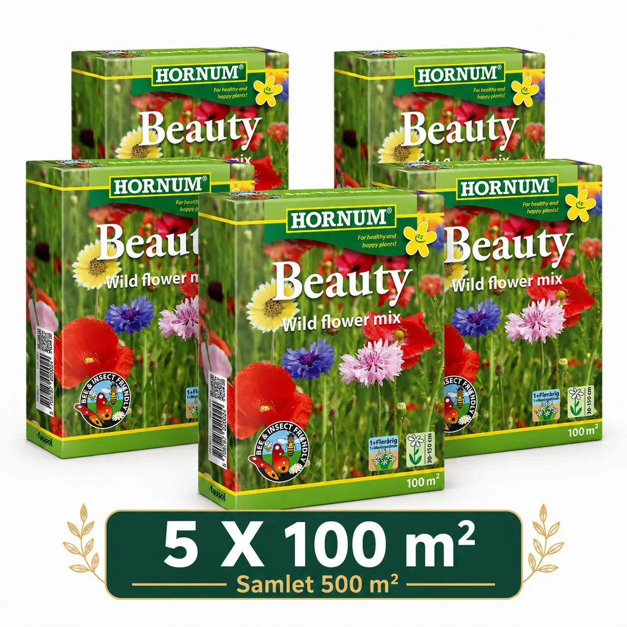 Blomstereng 500 m2 vilde blomster “Beauty” – Blomsterfrø