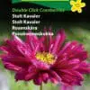 Stolt Kavaler “Double Click Cranberries” – Halvfyldte blomsterhoveder – Blomsterfrø