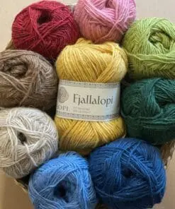 Fjallalopi – 100 % Islandsk uld. Smukt uldgarn fra Istex.