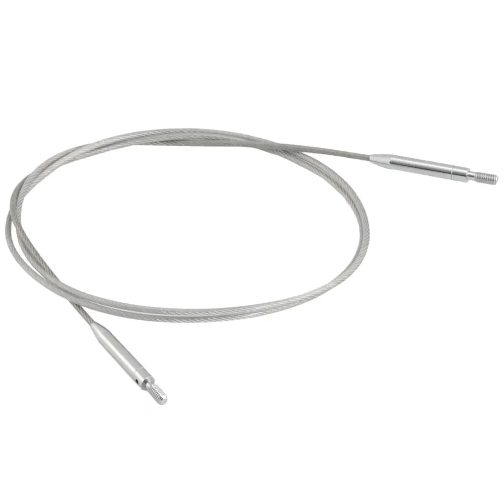 KnitPro kabel 360° Roterbar – Wire i rustfrit stål til alle KnitPro serier. (Lana Grossa)