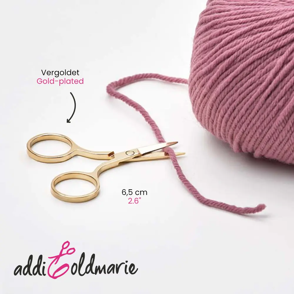 Håndarbejdssaks – Addi Guldmarie broderisaks.