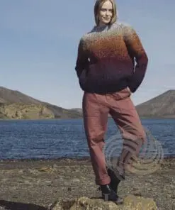 Strikkeopskrift – Islandsk sweater “Orka” 43-04 – “Plötulopi” (Sendes straks)