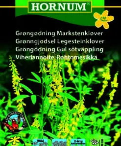 Markstenkløver blomsterfrø – Rigt blomsterende høj plante – Grøngødning