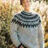 Islandsk Sweater Hringur. Køb opskrift og garn på NemHjem.dk til bedste pris.