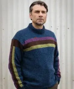 Strikkeopskrift – Herresweater “Kilir” 44-08 “Fjallalopi” (Sendes straks)