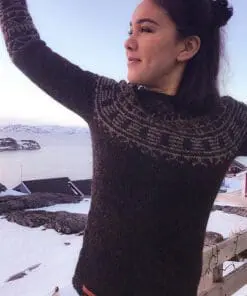 StrikkeKit – Inuk Sweater “Lettlopi” – Størrelse 2XL (Garn og Opskrift)