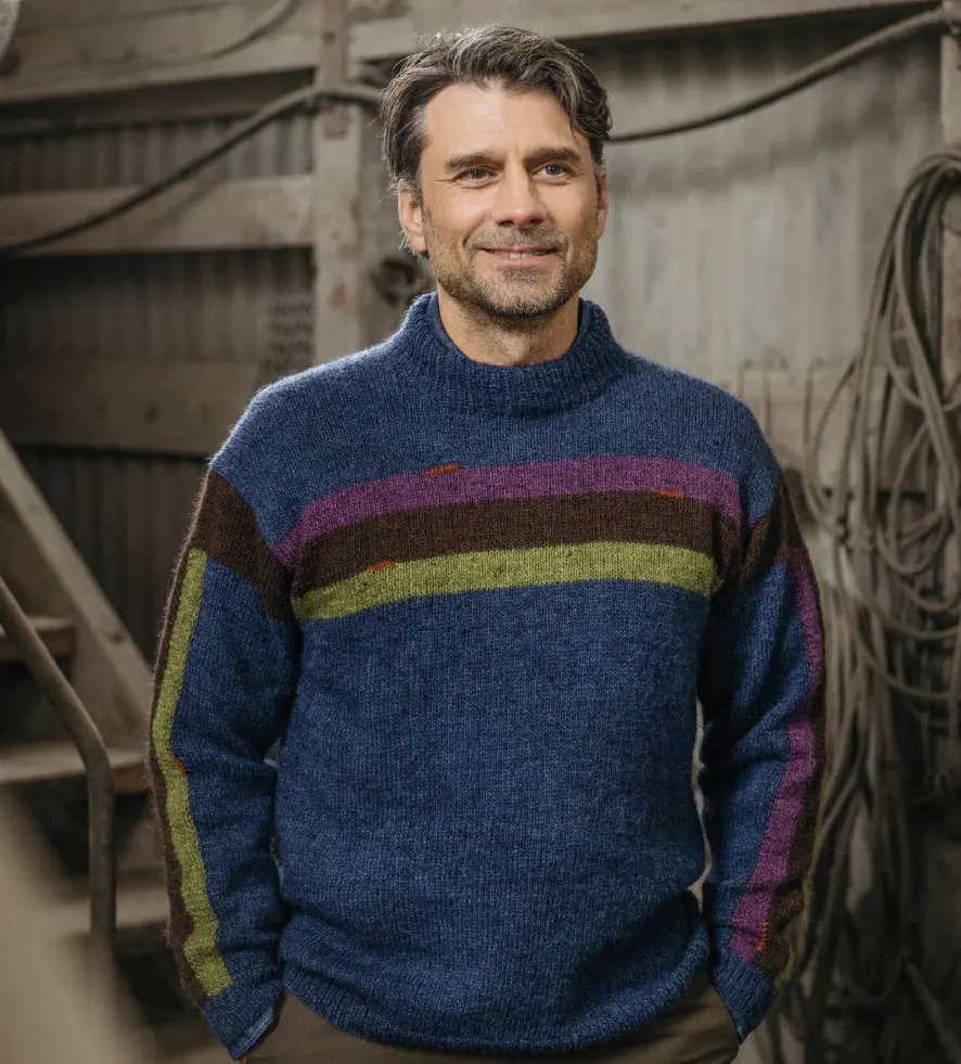 Strikkeopskrift – Herresweater “Kilir” 44-08 “Fjallalopi” (Sendes straks)