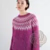 Strikkeopskrift – Sweater “Spegill” 42-20 – Strikkes i Einband (Sendes straks)