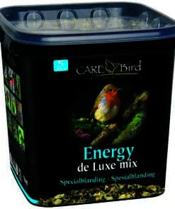 Fuglefoder “Energy De Luxe” til havens vilde fugle. Care Bird De Luxe fuglefoder 5 ltr.