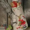 Broderikit Julemand og Rudolf Julesok 28x44cm – Julebroderi