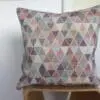 Baldyre Pick N Mix Pude “Remix Trekanter” Broderikit – Dansk design 40×40 cm.