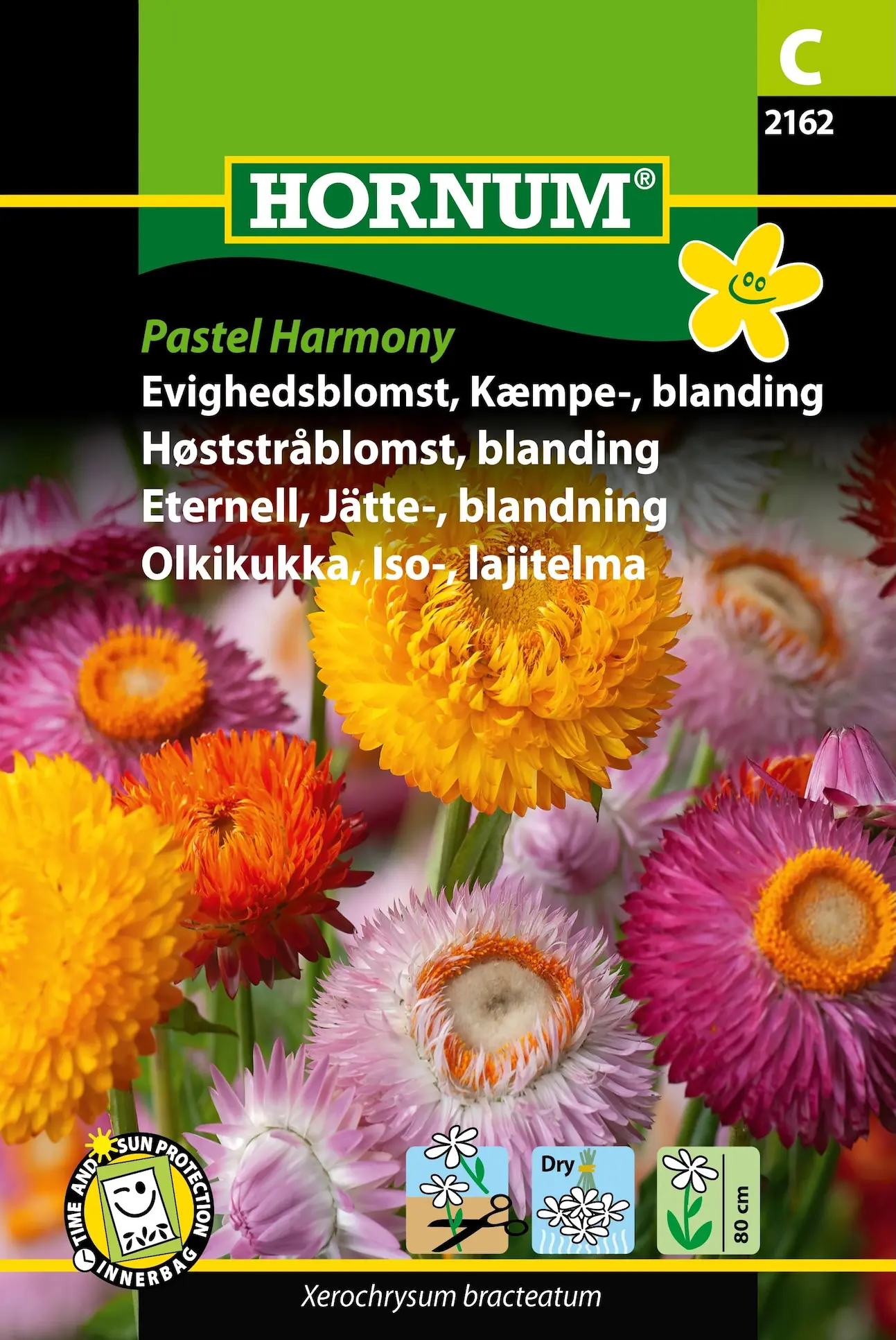 Evighedsblomst Kæmpe “Pastel Harmony”. – Blomsterfrø