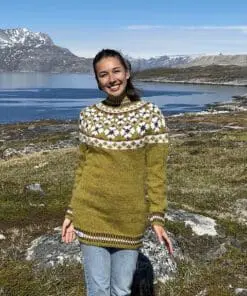 Strikkeopskrift – Ivalu Sweater “Lettlopi” Str. S – XL (Sendes straks)