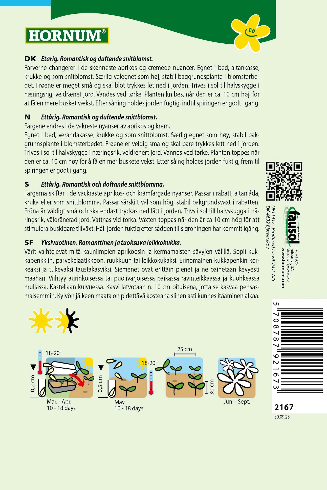 Løvemund “Doubleshot Peach” – Romantisk og duftende – Blomsterfrø