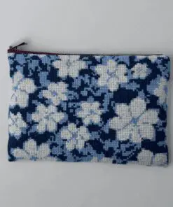 Baldyre Broderikit Clutch “Anemoner”. Komplet broderikit til unik Clutch. Dansk Design